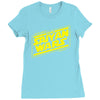 saiyan wars Ladies Fitted T-Shirt