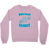 science worship funny geek atheist anti religion Crewneck Sweatshirt