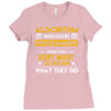 algorithm word used by programmers Ladies Fitted T-Shirt