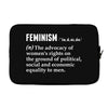 Feminism Noun Laptop sleeve