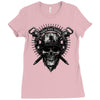 skull Ladies Fitted T-Shirt