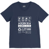 Born In December V-Neck Tee