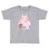 totoro with asian landscape Toddler T-shirt