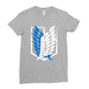 wings of freedom Ladies Fitted T-Shirt