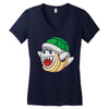 mario turtle Women's V-Neck T-Shirt