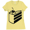 this shirt is a lie Ladies Fitted T-Shirt