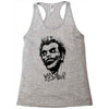 why so serious Racerback Tank