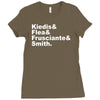 kiedes flea frusciante smith Ladies Fitted T-Shirt