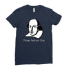 prose before hos Ladies Fitted T-Shirt