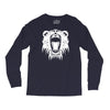 lion head roaring Long Sleeve Shirts