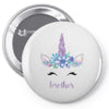 birthday unicorn family series brother Pin-back button