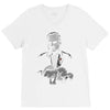 boss' cat V-Neck Tee
