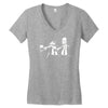pulp simpson Women's V-Neck T-Shirt