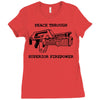peace through superior firepower Ladies Fitted T-Shirt