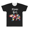 mama bear floral All Over Men's T-shirt
