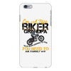 I'm A Nice Biker Grandpa So If I'm An Asshole To You You Need To Ask Y iPhone 6 Plus/6s Plus Case