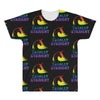 Totally Straight Lgbt Unicorn All Over Men's T-shirt