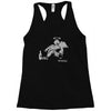banksy fallen angel Racerback Tank