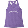 Heart Beats Mountain Racerback Tank
