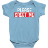 greet me Baby Bodysuit