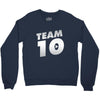 team 10 silver Crewneck Sweatshirt