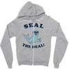 seal the deal Zipper Hoodie