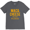 mac and cheese please V-Neck Tee