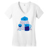 mucho vino Women's V-Neck T-Shirt