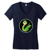 CUTE SNAKE Women's V-Neck T-Shirt