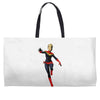captain marvel Weekender Totes
