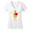 hug me Women's V-Neck T-Shirt