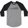 evolution of espionage 3/4 Sleeve Shirt