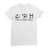 This Is How I Roll Ladies Fitted T-Shirt