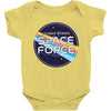 United States Space Force wint Planet Baby Bodysuit