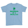 mother's day mommom of a princess Youth Tee