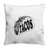 Tacos Throw Pillow