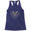 love black Racerback Tank