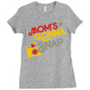mom's gonna snap Ladies Fitted T-Shirt
