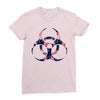 floral hazard Ladies Fitted T-Shirt