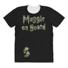 Muggle On Board Army All Over Women's T-shirt