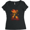 the hunter Women's Triblend Scoop T-shirt