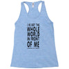 official t shirt red sleeping with sirens whole world lyrics all sizes Racerback Tank