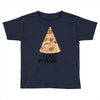 pizza lover's food pyramid Toddler T-shirt