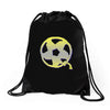 maghreb united Drawstring Bags