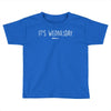 it's wednesday Toddler T-shirt