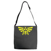 triforce hoodie Adjustable Strap Totes
