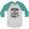 The Force Is Strong In My Family 3/4 Sleeve Shirt