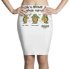 become a ninja turtle Pencil Skirts