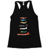 angry planes Racerback Tank