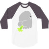 fart ghost 3/4 Sleeve Shirt